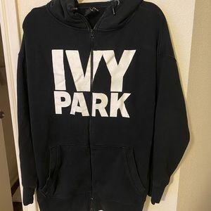 Oversized ivy park zip hoodie